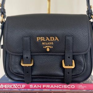 Prada black crossbody bag. It has only been used a couple of times.